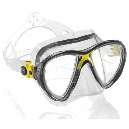 CRESSI Máscara silicona alta gama transparente EVO BIG EYES ADS 336010