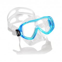 CRESSI Máscara de buceo para niños Piumetta silicona | Diseño optimizado adaptarse a la fisonomía infantil Hebillas integradas e