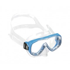 CRESSI Máscara de buceo para niños Piumetta silicona | Diseño optimizado adaptarse a la fisonomía infantil Hebillas integradas e
