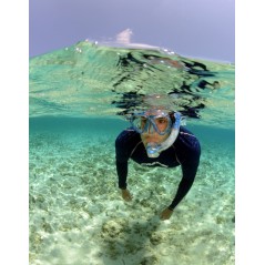 CRESSI Máscara silicona alta gama transparente EVO BIG EYES ADS 336020