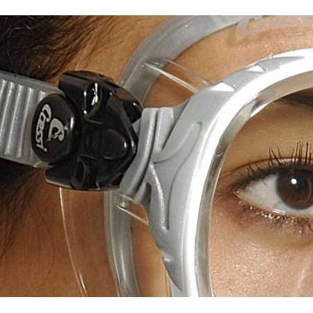 CRESSI Máscara silicona alta gama transparente EVO BIG EYES ADS 336040