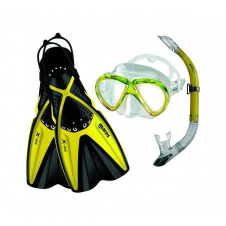 MARES Pack aletas mascara y tubo X-ONE MAREA 410794AMR