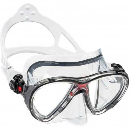 CRESSI Máscara silicona alta gama transparente EVO BIG EYES ADS 336080