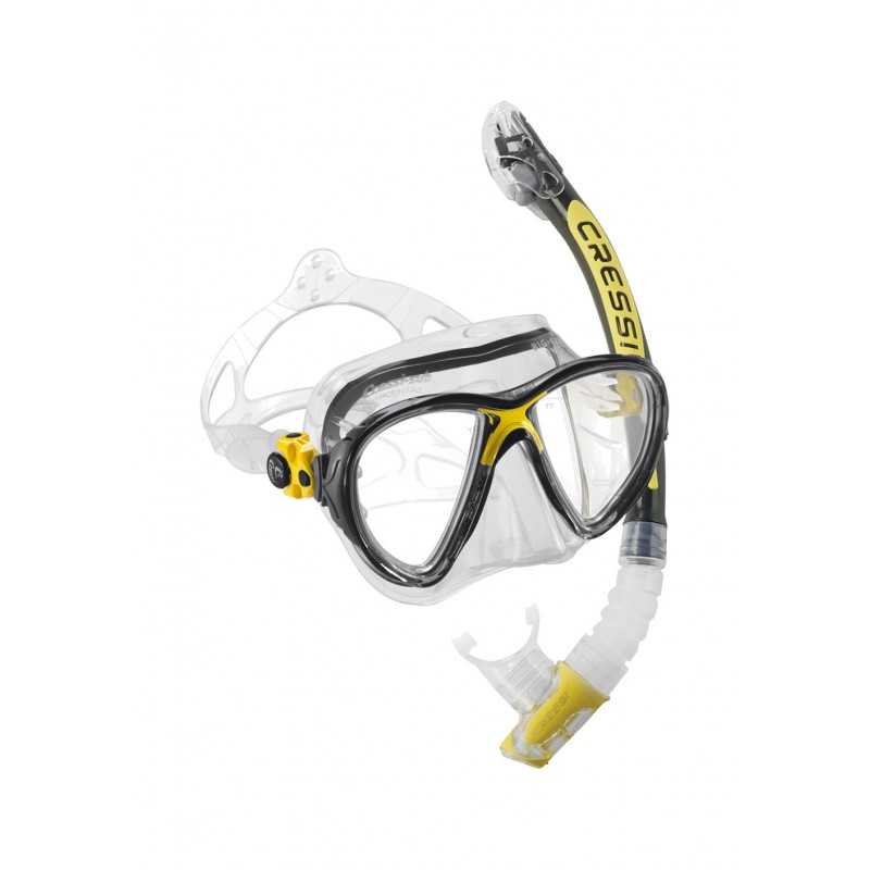 High-end mask and tube kit  KIT EVO BIG EYES + ALPHA ULTRA DRY