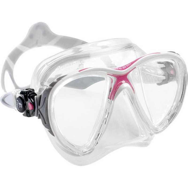 CRESSI Máscara silicona alta gama EVO BIG EYES CRYSTAL ADS 340040