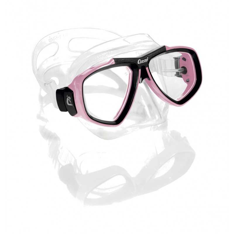 CRESSI Máscara silicona alta gama transparente FOCUS ADS 241040