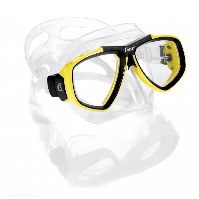 CRESSI Máscara silicona alta gama transparente FOCUS ADS 241099