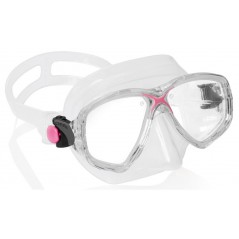 CRESSI Máscara de buceo MAREA silicona líquida | 100% polivalente y resistente Montura reducido espesor cristales angulados ADN 