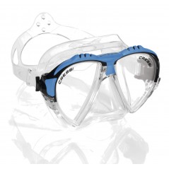 CRESSI Máscara de buceo y snorkeling silicona transparente alta gama - MATRIX ADS 301020