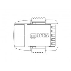 MARES Mascara gafas buceo SEAHORSE 411241AZTR