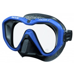 SEAC SUB MASK DIVING GLASSES ITALICA S/BL 0750053003180A