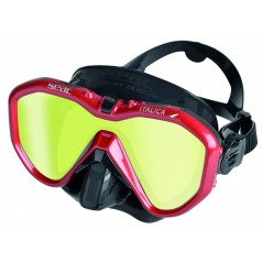 Mask diving glasses  ITALICA S/BL CRISTALES ESPEJO