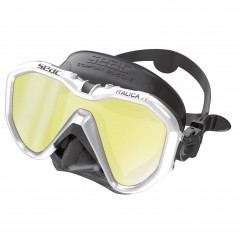 Mask diving glasses  ITALICA A S/BL CRISTALES ESPEJO
