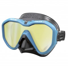 Mask diving glasses  ITALICA A S/BL CRISTALES ESPEJO CHIARO METAL