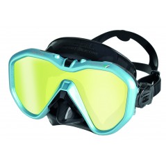 Mask diving glasses  ITALICA A S/BL CRISTALES ESPEJO CHIARO METAL