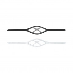 Diving mask strap  LIQUIDSKIN - White
