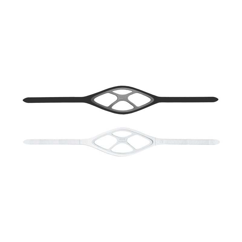 Diving mask strap  LIQUIDSKIN - White