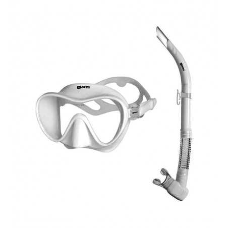 snorkel máscara e snorkel kit tropical