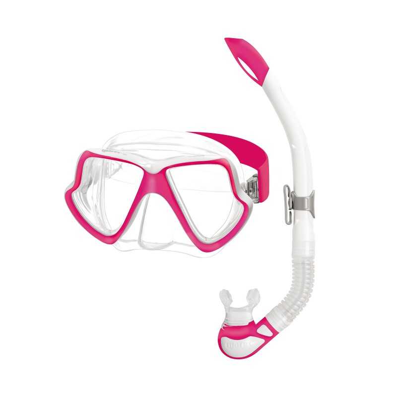 Snorkel mask and snorkel kit  WAHOO NEON