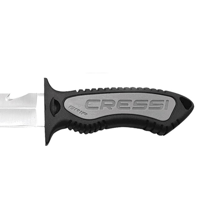 Diving knife flat point  GRIP