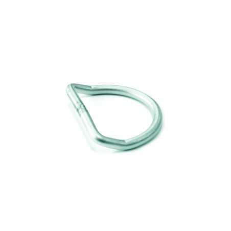 Rings for harness configuration D-Rings BENT SS316 (10pcs) - XR Line