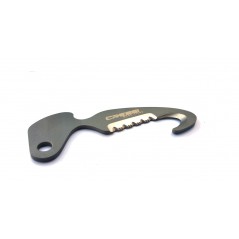 CRESSI Cortacabos de buceo HOOK TITAN - Garfio y sierra dentada titanio macizo para alta durabilidad BRC 555002
