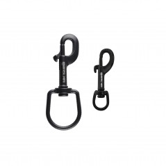 MARES Mosqueton con un lado cerrado recubrimiento ceramico SS316 BK -XR LINE 415793