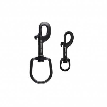 MARES Mosqueton con un lado cerrado recubrimiento ceramico SS316 BK -XR LINE 415793