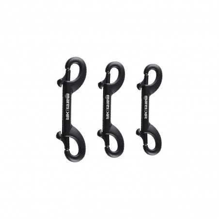 Black hook two openings ceramic coating  SS316 BK -XR LINE