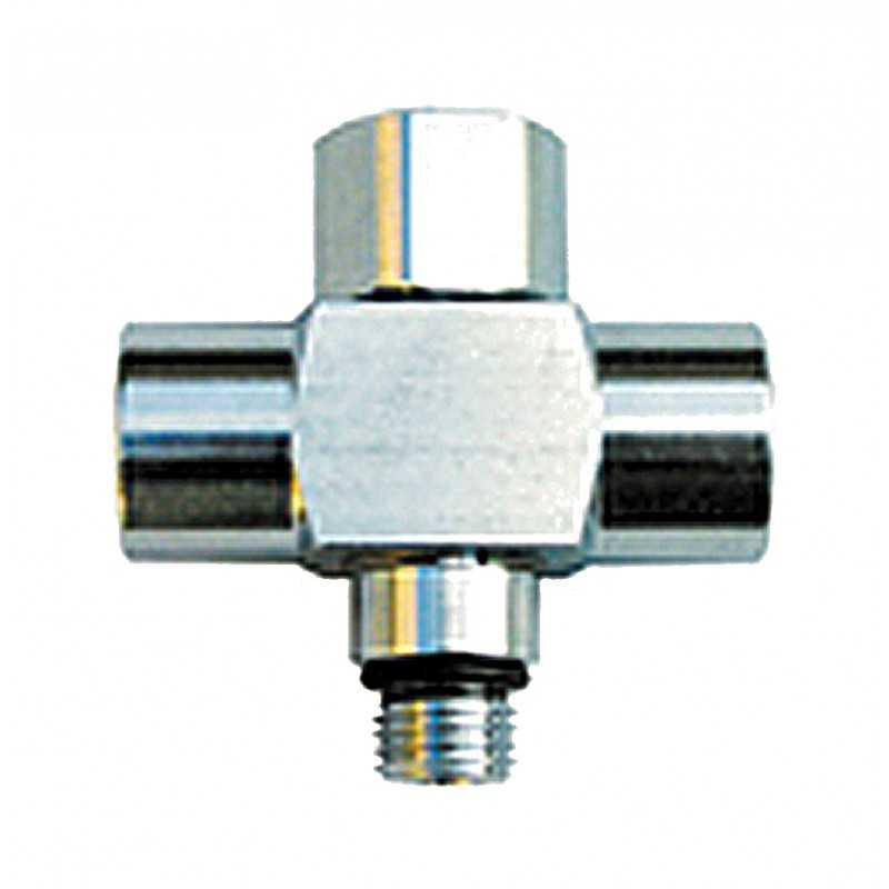 TECNOMAR Adaptador latiguillo baja presion con 2 salidas 3/8" UNF LP ACRT-19/2