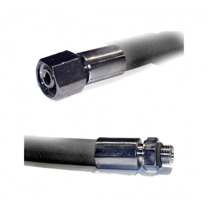 CRESSI Recambio de Latiguillo Regulador Buceo 80cm - Marca EHZ 730222