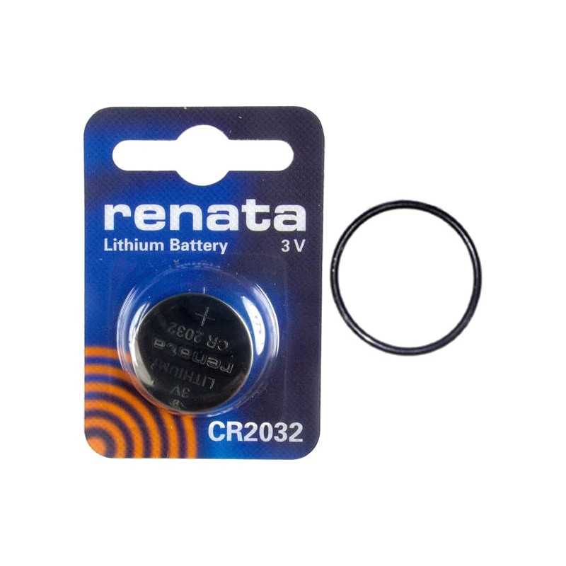 Replacement computer / dive control: battery kit + gasket  ARCHIMEDE CR2032