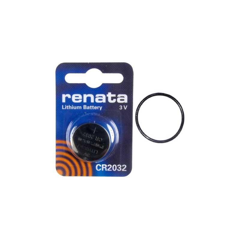 Replacement computer / dive control: battery kit + gasket  EDY CR2032