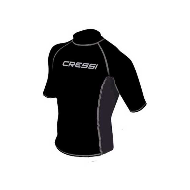 CRESSI Camiseta de protección manga corta RASH GUARD para hombre ELW 4766VAR