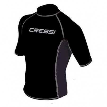 CRESSI Camiseta de protección manga corta RASH GUARD para hombre ELW 4766VAR
