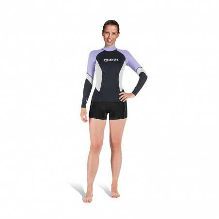 MARES Camiseta proteccion Rash Guard UPF BLOCK +80 412414
