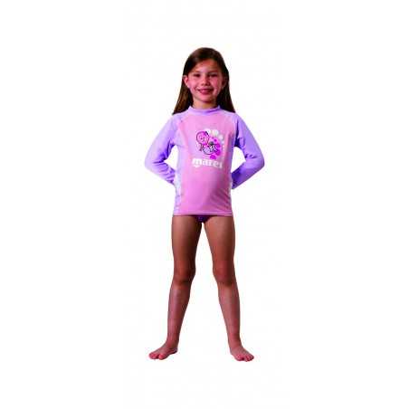 MARES Camiseta entallada proteccion sol manga larga niña Rash Guard 412544
