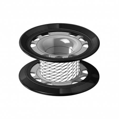 MARES Carrete recubierto para usar con dedo SS316 SPOOL 15M- XR LINE 415792