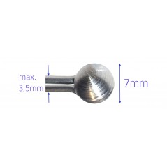 Underwater fishing harpoon rapid dyneema brown rubber for harpoon  115.120 70cm
