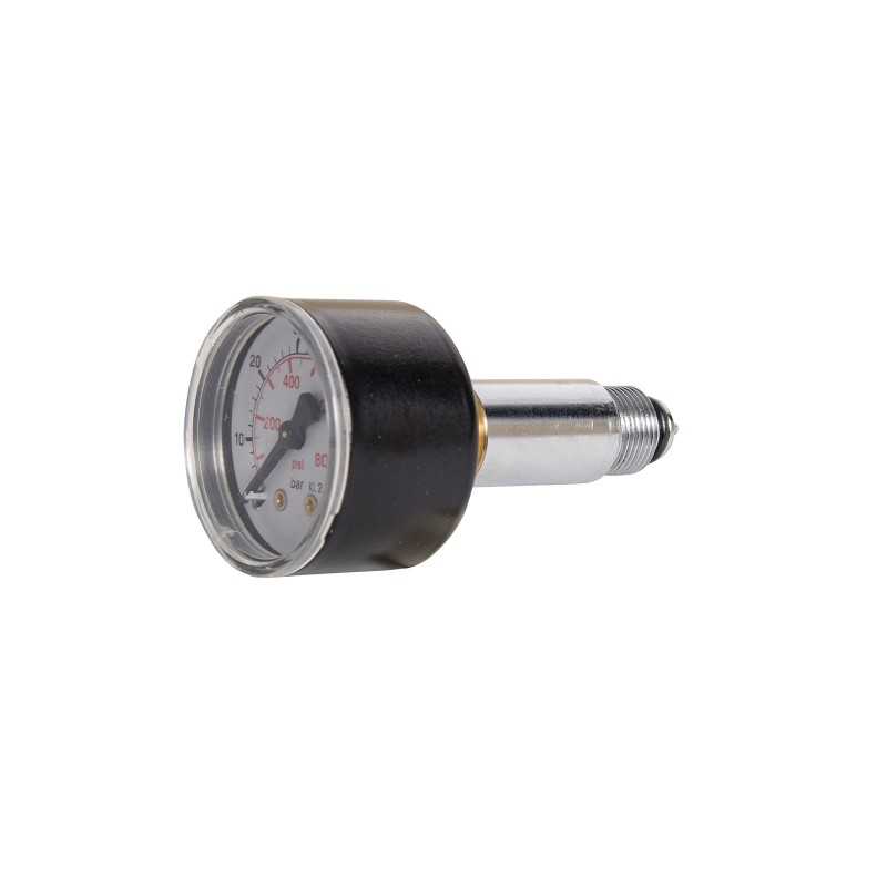 High pressure gauge for pneumatic harpoons