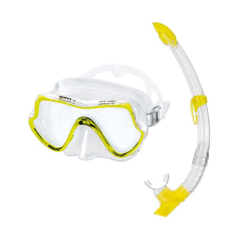Snorkel mask and snorkel kit  PURE VISION