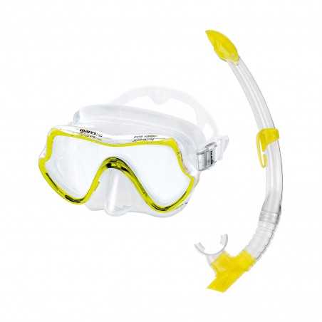 MARES Kit mascara y tubo snorkel buceo PURE VISION 411736AMR