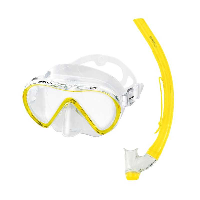 Snorkel mask and snorkel kit  STREAM