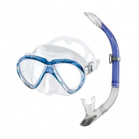 MARES Kit mascara y tubo snorkel buceo MAREA 411720AZR