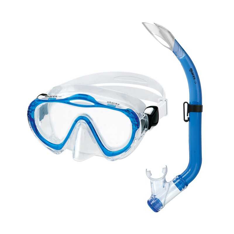 Snorkel mask and snorkel kit  SHARKY