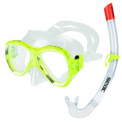 SEAC SUB Kit mascara y tubo snorkel buceo ISCHIA MD 0890034360000A