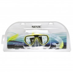 SEAC SUB Kit mascara y tubo snorkel buceo EXTREME CON VALVOLA S/KL 0890042360000A
