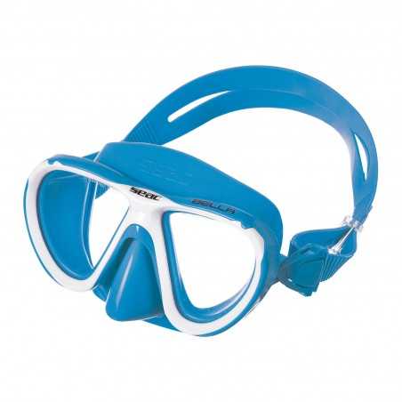 Snorkel mask and snorkel kit  BELLA S/AZ , SILICONA