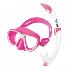 Snorkel mask and snorkel kit  BELLA S/PI , SILICONA