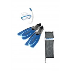 CRESSI Kit máscara + tubo aletas AGUA ACA 312VAR